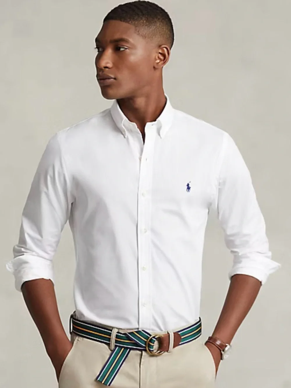 NWT Polo Ralph Lauren Classic Fit Stretch Poplin Shirt
